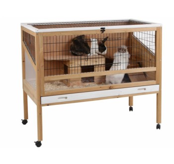 Klec pro králíky a hlodavce KERBL INDOOR DELUXE - jednopatrová