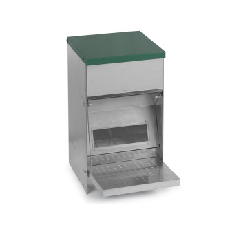 Nášlapné krmítko pro slepice pozinkované GAUN 11285 - 10 kg