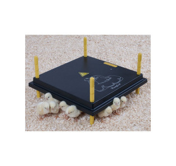 Umělá kvočna - výhřevná deska 40x40 cm, 38 W.