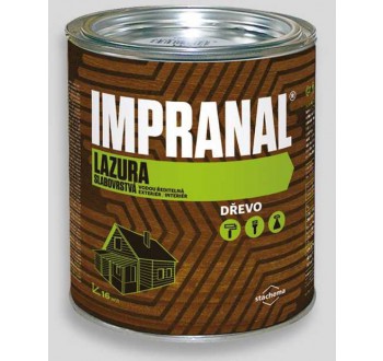 IMPRANAL lazurovací lak slabovrstvý - teak 5l