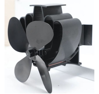 Tepelný ventilátor 4-lopatkový na kouřovod