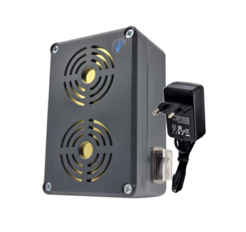 Vodotěsný, ultrazvukový odpuzovač na kuny, myši a potkany VIANO OD9, až 2500 m2