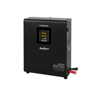 Zdroj záložní REBEL POWER-800 12/230V 800VA 500W nástěnný