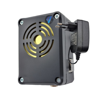 Vodotěsný, ultrazvukový odpuzovač na kuny, myši a potkany VIANO OD12, až 2000 m2