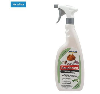 BIO roztok s rozprašovačem proti čmelíkům, blechám, klíšťatům SCHOPF REUDANON 1000ml