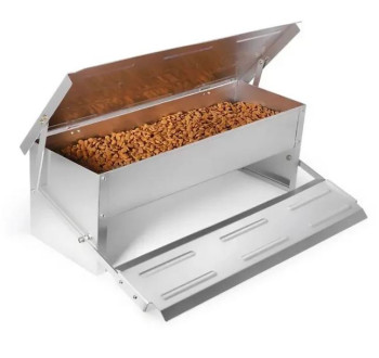 Nášlapné krmítko AGROFORTEL - 16 litrů, šetří krmivo, kvalitní provedení