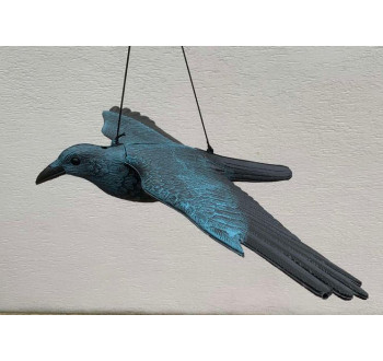 Plašič ptáků Havran v letu 80 X 11 X 45 cm