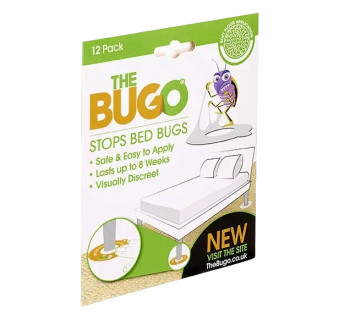 Bugo lepová ochrana postele před štěnicemi na měkkou podlahu 12 ks