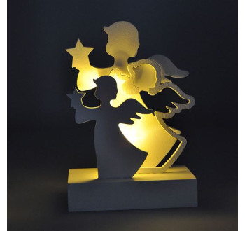 Dekorace vánoční SOLIGHT 1V219 andělé