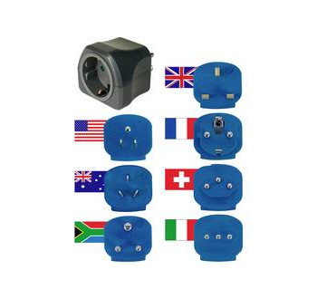 Brennenstuhl 1508160 cestovní adaptér sada 7 ks
