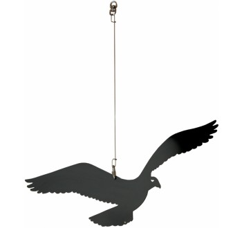 PLAŠIČ ptáků  385 mm + závěs a otočný obrtlík