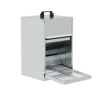 Nášlapné krmítko AGROFORTEL - 10 kg, 31x46x43 cm