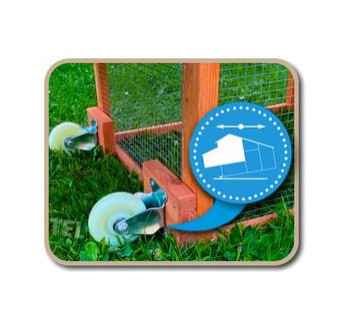 Kolečka ke kurníkům a králíkárnám