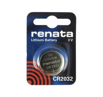 Knoflíková baterie Renata CR 2032, lithium, CR2032.CU MFR