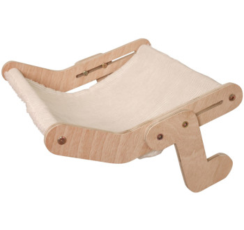 Lehátko, houpačka pro kočky KERBL 80912 NAP, 49,5x43cm, bílá