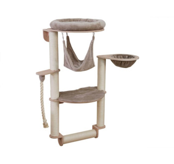 Kočičí strom na zeď KERBL DOLOMIT GRAPPA PRO 138x70x50 cm