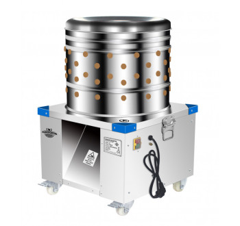 Bubnová škubačka na drůbež - velikost L - kuřata, kachny, husy, krůty - do 18 kg.