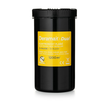 Deramax®-Dual - Elektronický plašič (odpuzovač) krtků a hryzců.