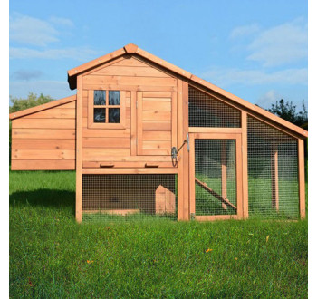 Dřevěný kurník BERLIN XL, 1900 x 1130 x 650 mm