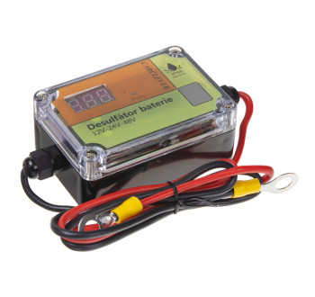 Desulfator CARCLEVER - oživovač baterií 12V-48V, 400Ah
