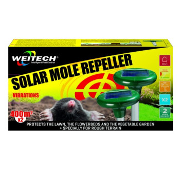 Weitech WK 2015 Solární odpuzovač krtků 2ks