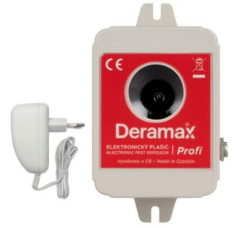 Deramax Profi ultrazvukový odpuzovač + dárek napájecí adaptér