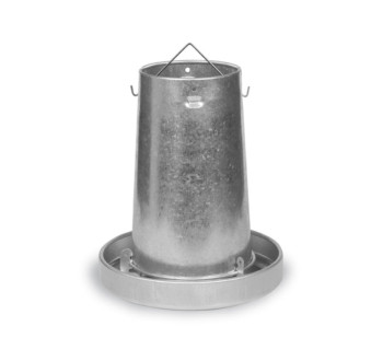 Tubusové krmítko pro drůbež GAUN 11110 - 10kg, závěsné, pozinkované