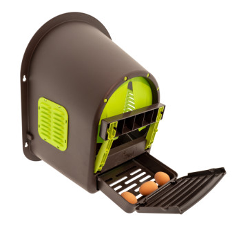 Plastové snáškové hnízdo s košíkem na vejce - MyCozyNest Roll-Away