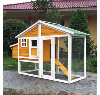 Dřevěný kurník LINEC XXL MOBIL, 1880x700x1170 mm