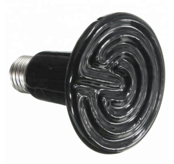 Keramická žárovka 50W / tepelný zářič do objímky