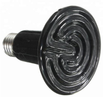 Keramická žárovka 100W / tepelný zářič do objímky