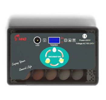 Automatická digitální líheň YZ9-20. Pro 20 vajec.