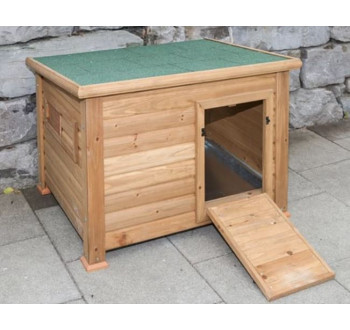 Dřevěný kurník a husník JIHLAVA, 930x730x670 mm