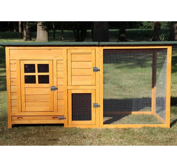 Dřevěný kurník TEMELÍN, 1600x750x800 mm