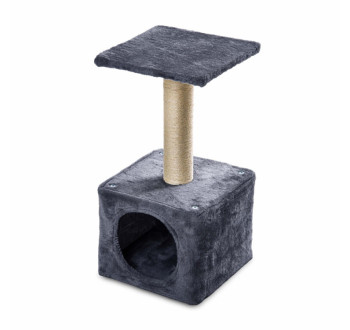 Škrabadlo pro kočky DIABOLO EASY, tmavě šedé