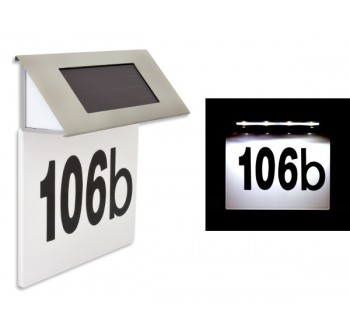 APT AG216 Solární LED světlo s číslem domu