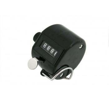 APT Mechanické ruční počítadlo - plast, černé