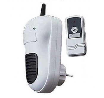Bezdrátový zvonek 230V do zásuvky s transformátorem, 433MHz