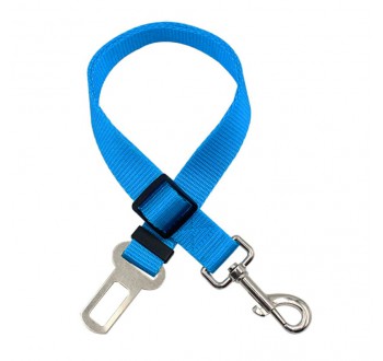 APT Bezpečnostní pás do auta ZW4C modrý, stavitelný (50 až 80 cm)