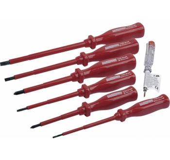 Brüder Mannesmann VDE sada šroubováků 7dílná plochý, křížový PH