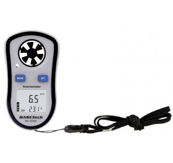 Basetech BS-10AN anemometr 0.1 do 30 m/s s funkcí měření teploty