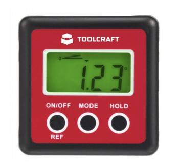 TOOLCRAFT TO-4988565 digitální úhloměr 360 °