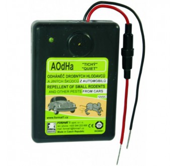 Odpuzovač kun a hlodavců AOdHa/slyšitelný, Format 1 Pro auto 12V DC