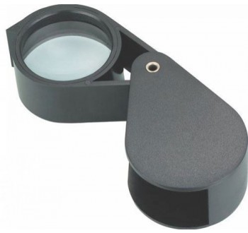 Lupa 50mm skleněná kapesní, zvětšení 10x