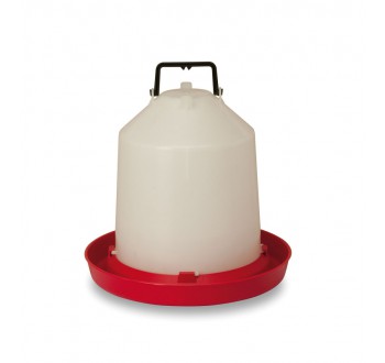 Závěsná klobouková napáječka pro slepice plastová CF 002.12 MARTE - 10l - balení 10ks