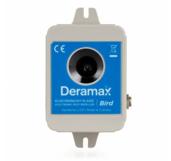Deramax®-Bird - Ultrazvukový odpuzovač-plašič ptáků