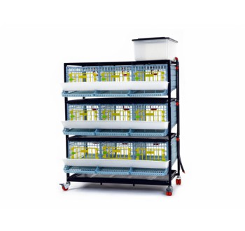 Klec pro křepelky CIMUKA BYK-03-3K