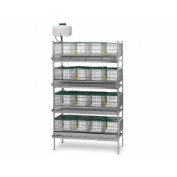 Klec pro křepelky GAUN přídavné patro k 0440