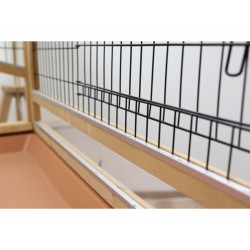 Klec pro králíky a hlodavce KERBL INDOOR DELUXE - dvoupatrová