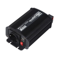 Měnič napětí Carspa CAR300U-24 24V/230V+USB 300W, modifikovaná sinus